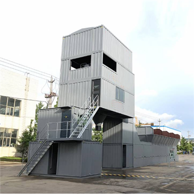 Hordozható betonkeverő üzem